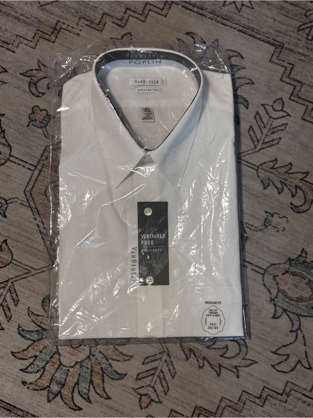 Van Heusen Poplin Dress Shirt